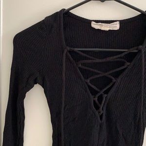 Front Cross Urban Outfitters Project Social T Top